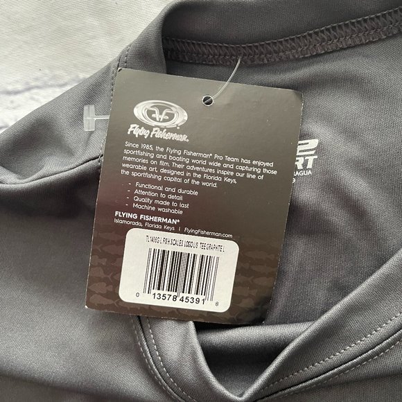 Flying Fisherman Men's Long Sleeve Shirt - Picture 6 of 7